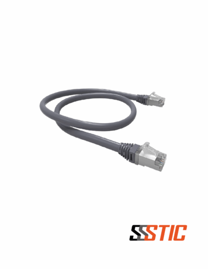 patch cord cat6a negro blindado 2 metros lightera