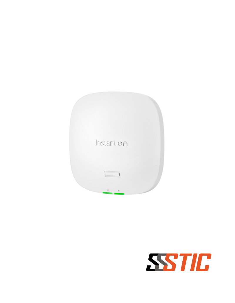 Access Point Wi-Fi 6E HPE Networking Instant On AP32 (RW) para interiores de alta densidad. Access Point Wi-Fi 6E HPE Networking Instant On AP32 (RW) para interiores de alta densidad.