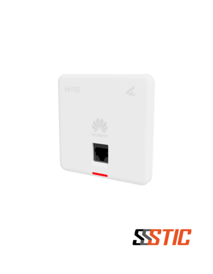 Access Point de pared ultra delgado Huawei eKitEngine AP160 Wi-Fi 6 AX1800 color blanco.