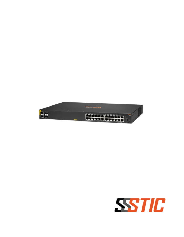 Aruba CX 6100 24G Class 4 PoE 4SFP+ (JL677A) Switch de Acceso de 24 Puertos Gigabit y Uplinks 10G
