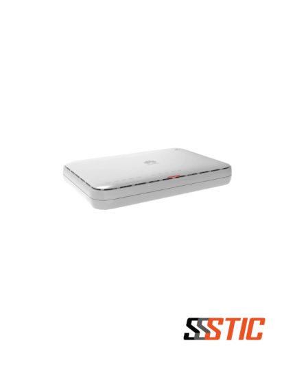 Router empresarial Huawei NetEngine AR303 con 5 puertos Gigabit, puerto USB y diseño fanless.