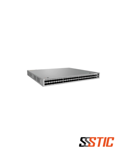 Switch de agregación Huawei eKitEngine S530-48S4XE con 48 puertos SFP y 4 puertos 10GE SFP+ para fibra óptica.