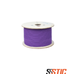 Bobina de cable de red blindado Siemon Categoría 6A F/UTP color violeta con chaqueta LSZH.