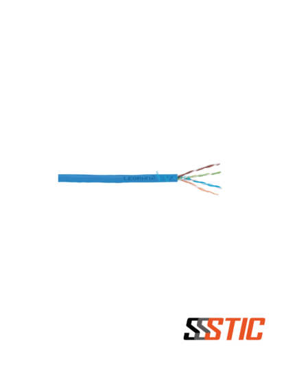 Cable de red Legrand Categoría 6 UUTP con cubierta LSZH libre de halógenos para infraestructura de datos.