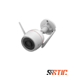 Cámara de seguridad exterior EZVIZ H3c 2K con visión nocturna en color, audio bidireccional y defensa activa.