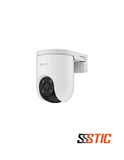 Cámara de seguridad exterior EZVIZ H8c Pro 3K de 5MP con seguimiento automático, zoom inteligente y visión nocturna a color.