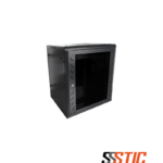 Gabinete de pared de gran capacidad Finen WMG6615 de 15 RU abatible con profundidad total de 600mm.