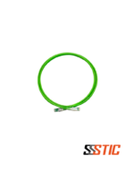 Patch cord de red blindado Siemon Z-MAX Categoría 6A de 2.1 metros, color verde con bota snagless y chaqueta LSZH.
