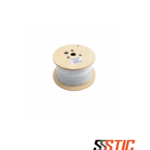 Bobina de cable de red Linkbasic Categoría 6A F/UTP con chaqueta LSZH gris, conductores de cobre 23AWG y blindaje de aluminio.