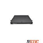 Bandeja modular de fibra óptica Nexconec MP3PP01 1U deslizable para 3 módulos LGX, color negro.