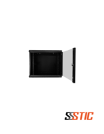 Gabinete de Pared 9U Linkbasic | 501 x 600 x 600mm | Puerta de Vidrio y Paneles Desmontables | WCB09-66-BAA - Imagen 2