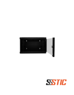 Gabinete de Pared 6U Abatible Linkbasic | 368 x 600 x 550mm | WCC06-655-BAA con Puerta de Vidrio - Imagen 2