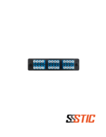 Panel de Fibra LGX Nexconec 12 LC Duplex (24 Hilos) SM Azul | Placa para Bandeja MP3PP01 - Imagen 2