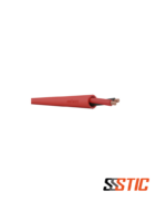 Cable de incendio flexible Condenerg FIRE Z1Z1-K 2x18AWG (1.0mm²) con cubierta libre de halógenos color rojo.