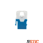 Jack Keystone RJ-45 Categoría 6 UTP de color azul Linkbasic para identificación de redes de datos. (1)