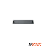 Placa ciega LGX Nexconec MP3PL00 para sellado de puertos vacíos en bandejas de fibra óptica modulares.