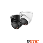 Cámara tipo eyeball Dahua WizSense de 2MP con lente varifocal motorizado, tecnología Smart Dual Light y protección perimetral.