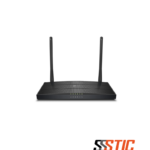 Router inalámbrico VoIP GPON TP-Link Aginet XC220-G3v con doble banda AC1200, puertos Gigabit y puerto de fibra SCAPC.