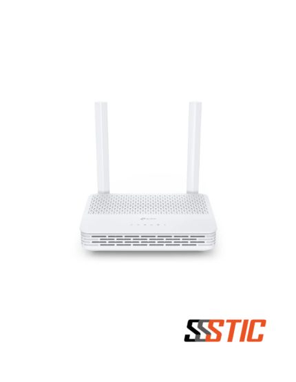 Router inalámbrico XPON TP-Link Aginet XC220-G3 con WiFi AC1200, doble antena de alta ganancia y puertos Gigabit.