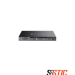 Switch de Capa 3 apilable TP-Link Omada SG6654XHP con 48 puertos PoE+ de 1440W y 6 puertos SFP+ 10G.