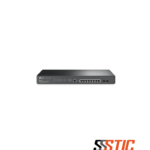Switch multi-gigabit administrable TP-Link Omada TL-SG3210XHP-M2 con 8 puertos 2.5G PoE+ y 2 puertos SFP+ 10G.