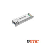Transceptor SFP Gigabit monomodo TP-Link SM311LS con conector LC duplex para distancias de hasta 20 km.