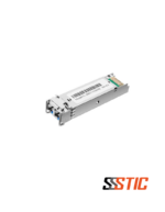 Transceptor SFP Gigabit monomodo TP-Link SM311LS con conector LC duplex para distancias de hasta 20 km.
