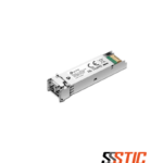 Transceptor SFP Gigabit multimodo TP-Link SM311LM con conector LC duplex para distancias de hasta 550 metros.
