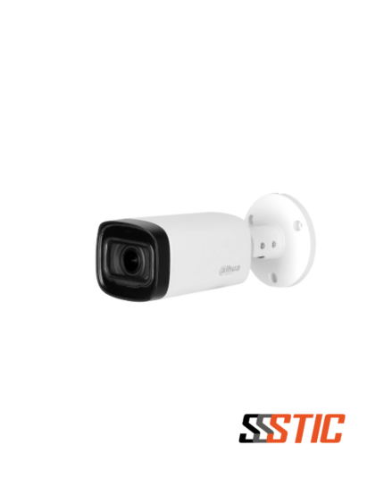 Cámara Dahua HDCVI Bullet 4K de 8MP con lente varifocal motorizado, tecnología Starlight, visión nocturna Smart IR de 80 metros y micrófono integrado