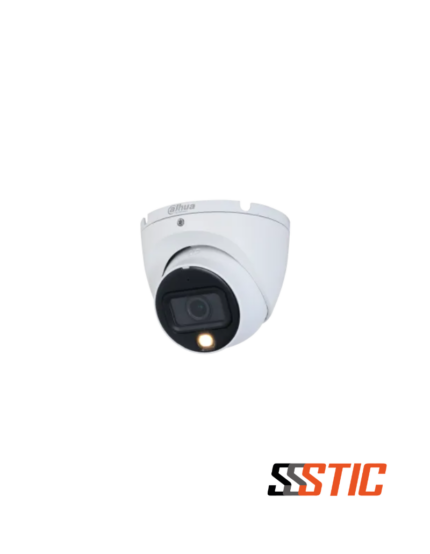 Cámara Dahua HDCVI Eyeball de 2MP con iluminación Smart Dual Light de 20 metros, micrófono integrado y protección metálica IP67