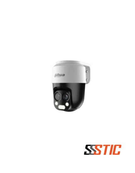 Cámara Dahua HDCVI PT de 2MP con lente dual vari-focal, zoom híbrido de 6x, iluminación inteligente Smart Dual Light de 50 metros y micrófono integrado