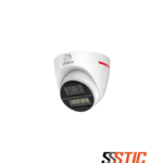 Cámara Dahua HDCVI tipo eyeball de 2MP con tecnología WizColor, Smart Dual Light de 50 metros, doble micrófono y protección IP67
