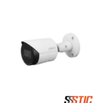 Cámara IP Bullet Dahua WizSense de 2MP con visión nocturna IR de 30 metros, tecnología Starlight, micrófono integrado y protección IP67