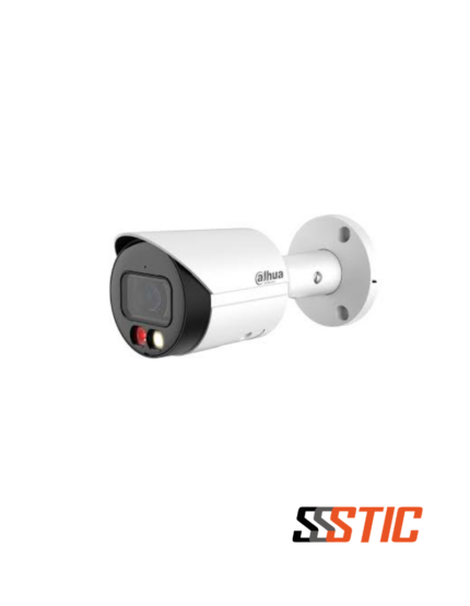 Cámara IP Bullet Dahua WizSense de 4MP con tecnología Smart Dual Light, Full-color nocturno, IA de detección humana y protección IP67