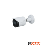 Cámara IP Bullet Dahua WizSense de 4MP con visión nocturna IR de 30 metros, tecnología Starlight y micrófono integrado