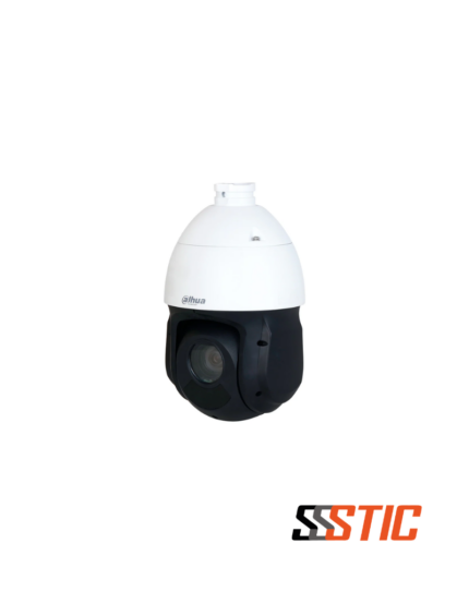 Cámara PTZ Dahua WizSense de 4MP con zoom óptico 25x, tecnología Starlight, visión nocturna IR de 100 metros y detección de rostros