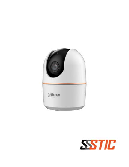 Cámara interior Dahua DH-H5A motorizada Wi-Fi 6 de 5MP con seguimiento inteligente de humanos y modo de privacidad.