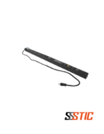 Multitoma eléctrica vertical PDU marca Quest modelo MV-4837 de 16 salidas NEMA 5-15R de grado industrial con certificación RETIE