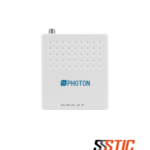 ONT XPON Photon PTF2331 con un puerto Gigabit Ethernet, salida de televisión por cable CATV coaxial y conector de fibra SCAPC para conexiones de fibra óptica en modo bridge