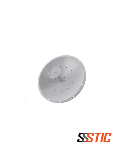 Antena parabólica Ubiquiti airMAX RocketDish RD-5G30 de 5 GHz y 30 dBi con herrajes de montaje para torres de telecomunicación