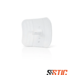 CPE outdoor Ubiquiti LiteBeam M5 de 5 GHz con antena de rejilla integrada de 23 dBi e inyector PoE