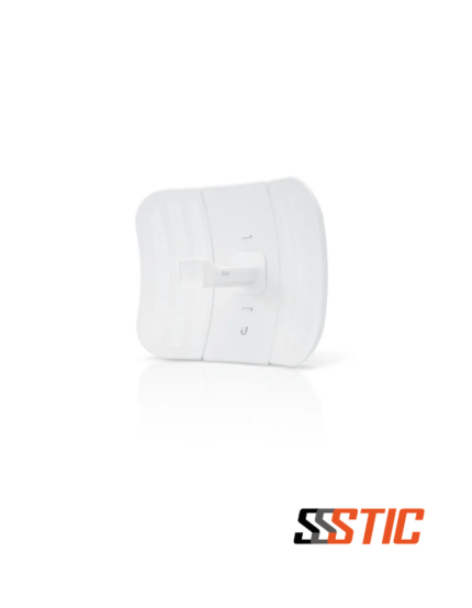 CPE outdoor Ubiquiti LiteBeam M5 de 5 GHz con antena de rejilla integrada de 23 dBi e inyector PoE