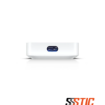 Consola de red compacta todo en uno Ubiquiti UniFi Express UX con router, punto de acceso Wi-Fi 6 y pantalla digital