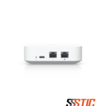 Gateway de seguridad perimetral compacto Ubiquiti UniFi Next-Gen Gateway Lite UXG-Lite con puertos Gigabit y alimentación USB-C.