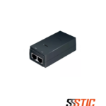 Inyector PoE pasivo Ubiquiti UISP POE-24-12W-G de 24V y 12W con puertos blindados RJ45 LAN y POE, y luz LED indicadora de estado3