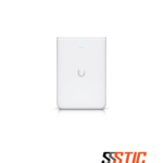 Punto de acceso inalámbrico Ubiquiti UniFi U7 Pro Wall para montaje en pared con tecnología WiFi 7 tribanda y puerto Ethernet de 2.5 GbE