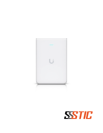 Punto de acceso inalámbrico Ubiquiti UniFi U7 Pro Wall para montaje en pared con tecnología WiFi 7 tribanda y puerto Ethernet de 2.5 GbE