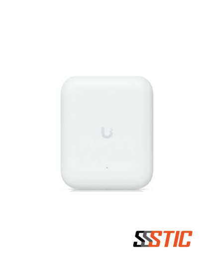 Punto de acceso inalámbrico para exteriores Ubiquiti UniFi U7 Outdoor con súper antena direccional integrada y tecnología Wi-Fi 7