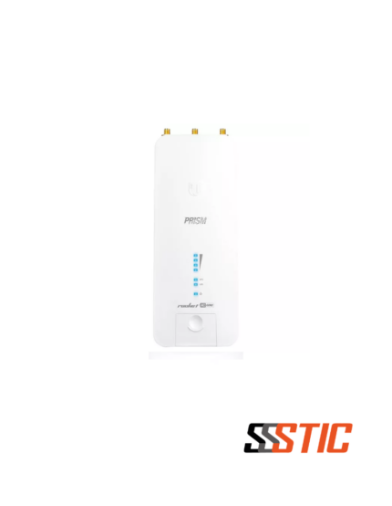 Radio estación base Ubiquiti Rocket Prism 5AC Gen 2 de 5 GHz con conectores RP-SMA y blindaje activo airPrism
