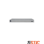 Switch gestionable de Capa 3 Ubiquiti UniFi USW-Pro-Max-24-PoE con 24 puertos Etherlighting y pantalla táctil LCM de 1.3 pulgadas